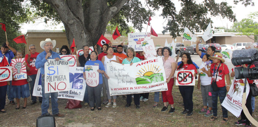 Protesta SB4 en Texas