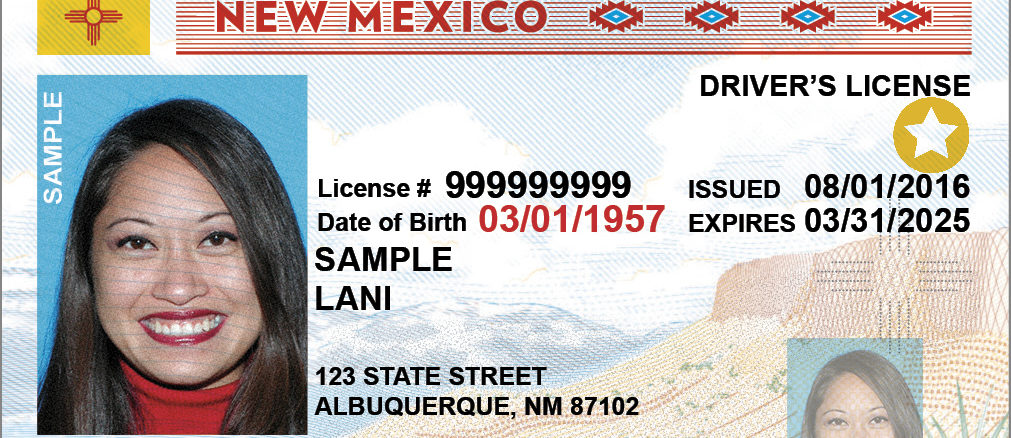 Licencia de manejo Real ID