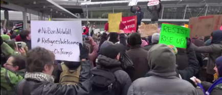 protestas inmigrante en NY