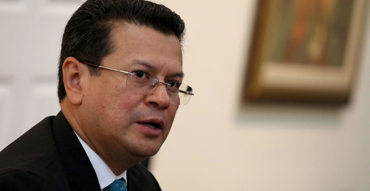 canciller de El Salvador, Hugo Martínez