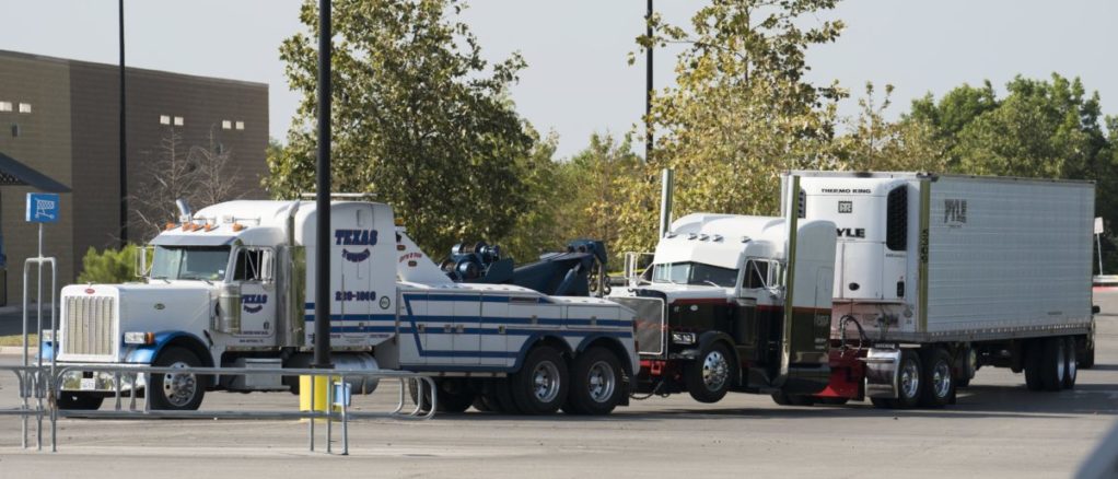 8 people found dead in tractor trailer cab at Walmart parking