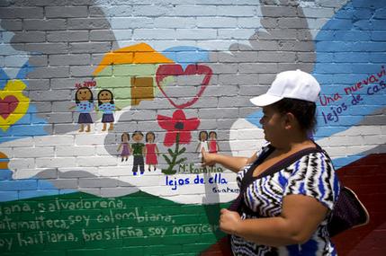 MEXICO-MURAL MIGRANTES