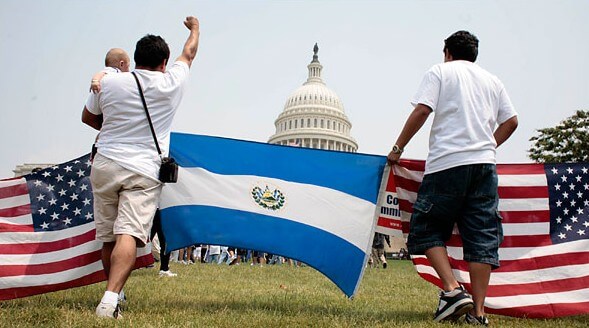 Inmigrantes-Salvadoreños