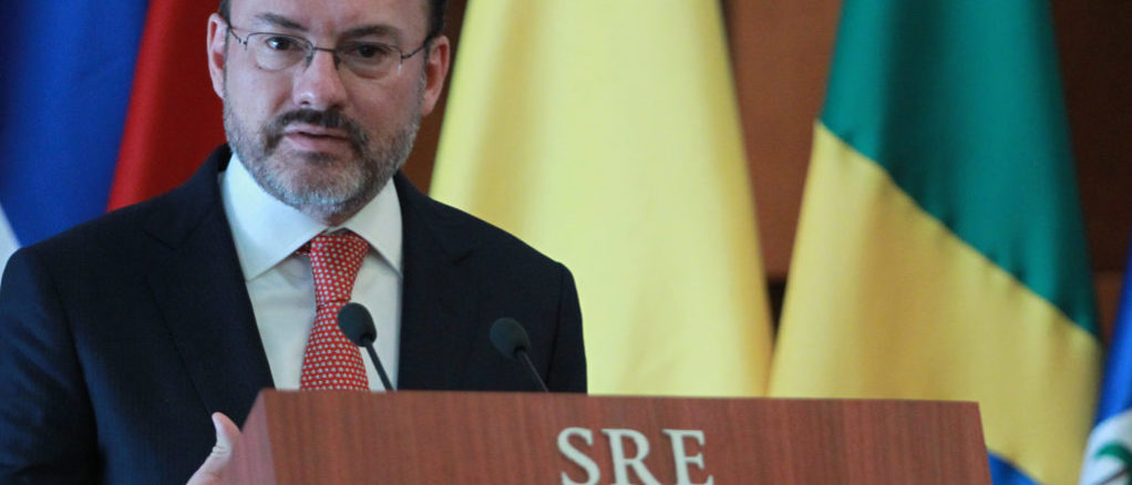 Videgaray Canciller mexicano