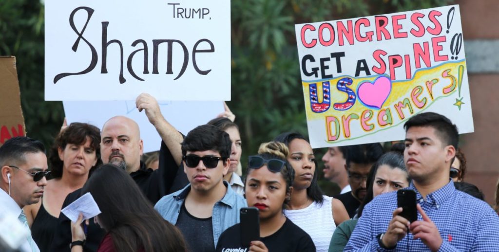 Jóvenes indocumentados  DACA