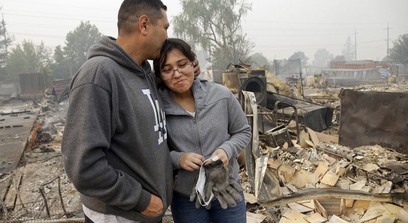 afectado incendio California