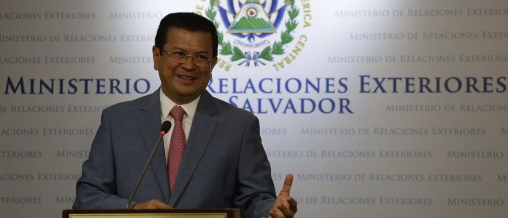 El Salvador TPS Canciller Martinez