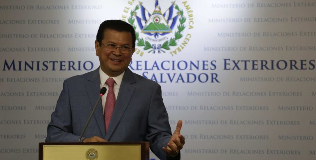 El Salvador TPS Canciller Martinez