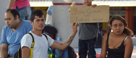 Mexico ayuda a refugiados