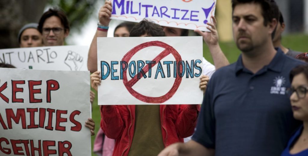 inmigrantes deportaciones protestas