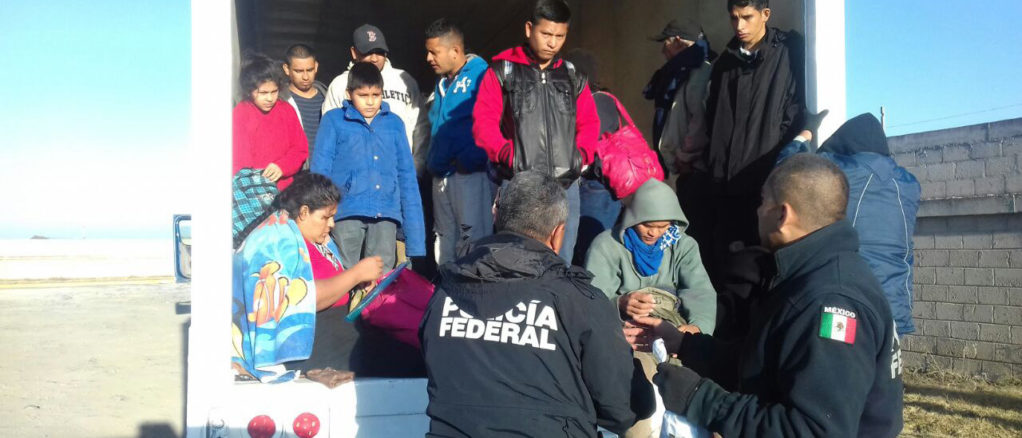 centroamericanos rescate inmigrantes indocumentados México
