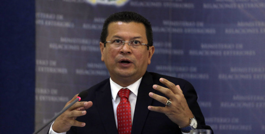 Hugo Martínez canciller El Salvador