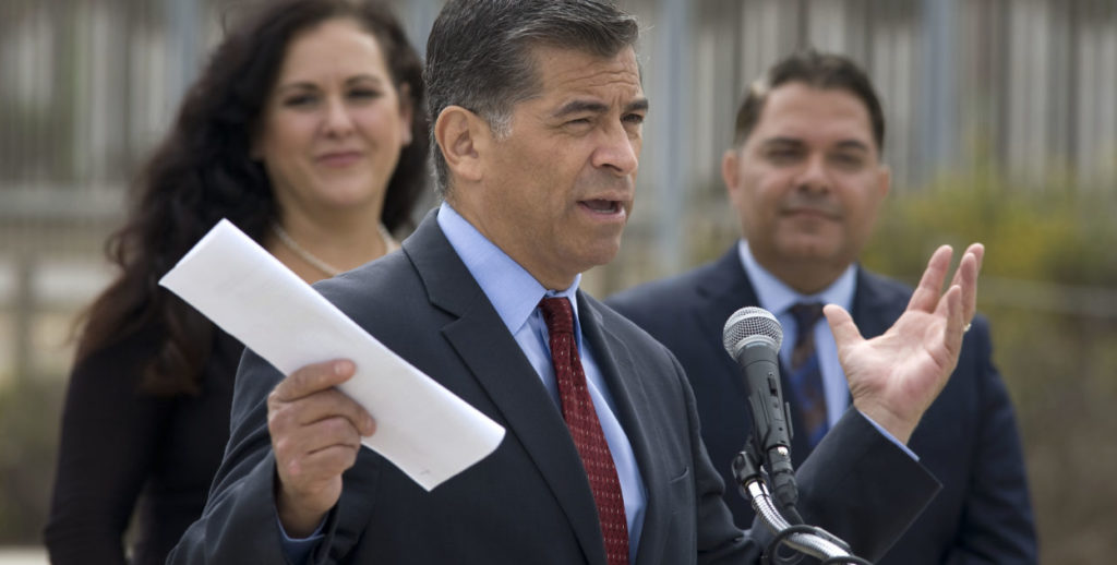 Xavier Becerra fiscal California