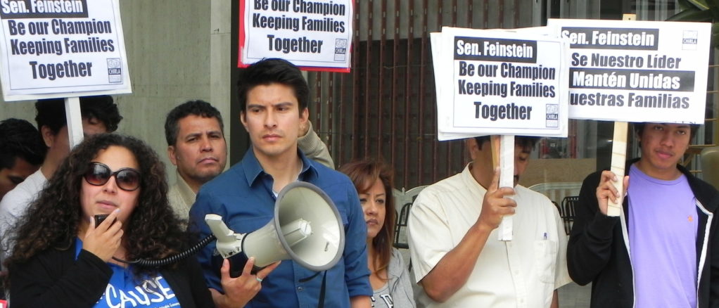 activistas protestas inmigrantes