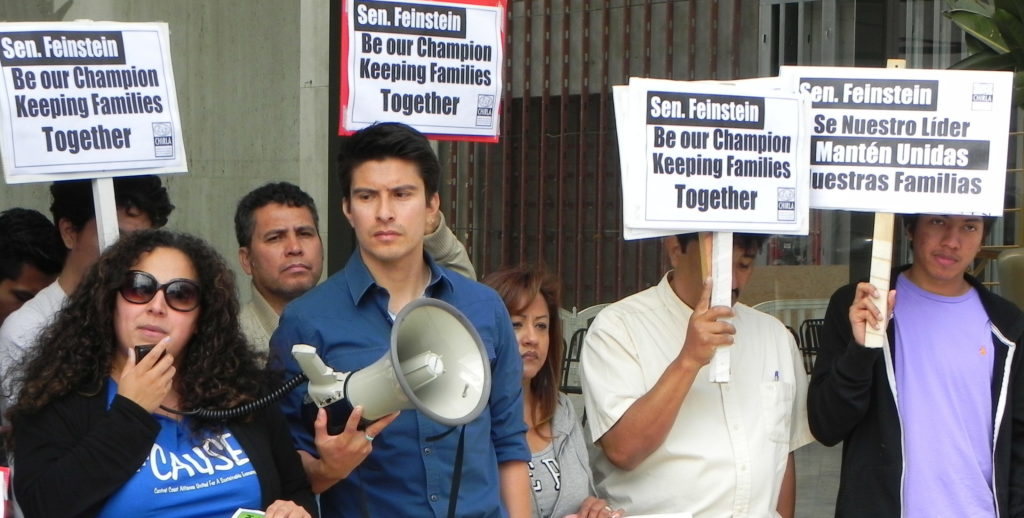 activistas protestas inmigrantes