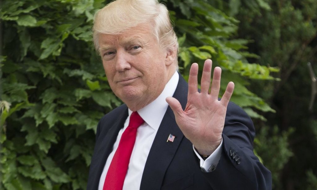 TRUMP REGRESA DE OHIO A LA CASA BLANCA