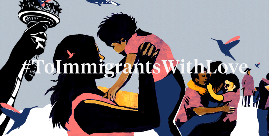 #ToImmigrantsWithLove