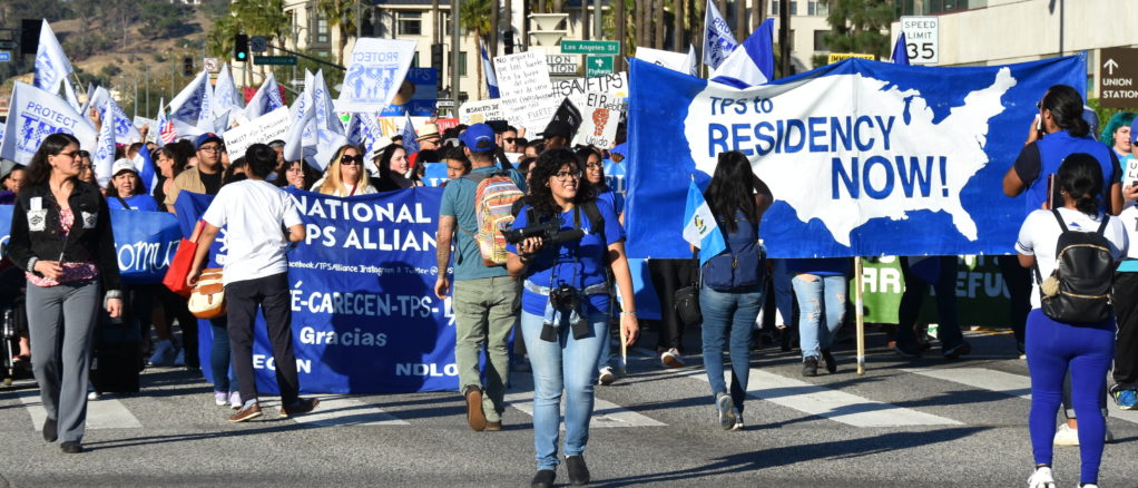 TPS marcha inmigrantes