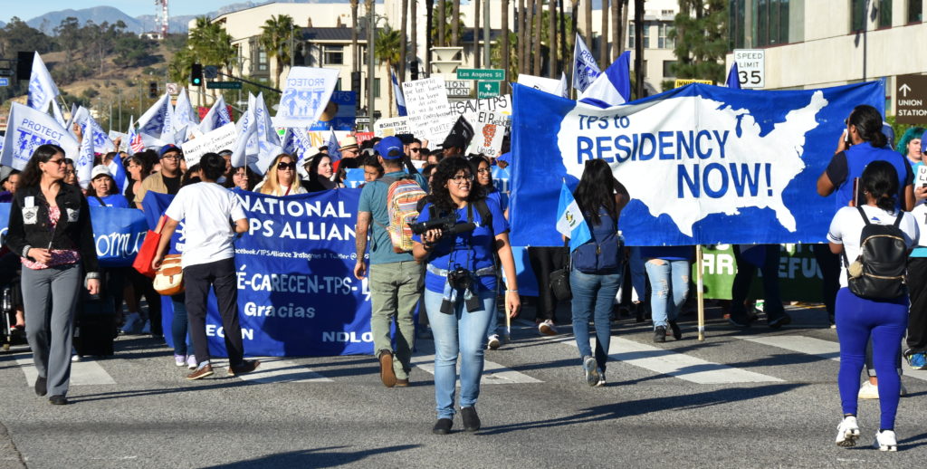 TPS marcha inmigrantes