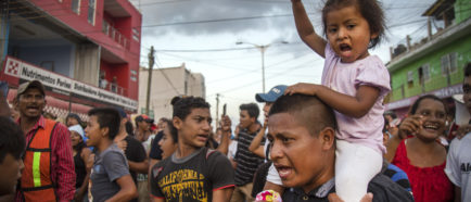 caravana inmigrantes centroamericanos