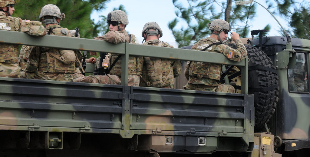 militares guardia nacional soldados EEUU