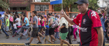 caravana Mexico inmigrantes  centroamericanos