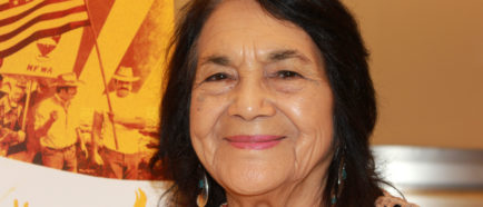 Dolores Huerta, una mujer acostumbrada a romper barreras