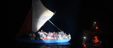 Guardia Costera  balsas repatriados botes