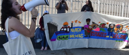 activistas marchas inmigrantes