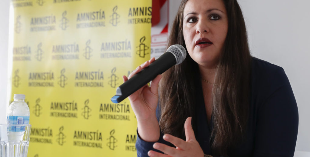 amnistia internacional directora Guevara