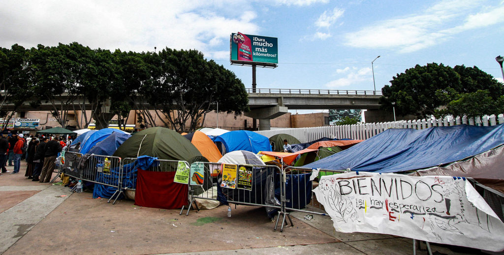 caravana inmigrante centroamericanos asilo