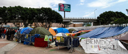 caravana inmigrante centroamericanos asilo