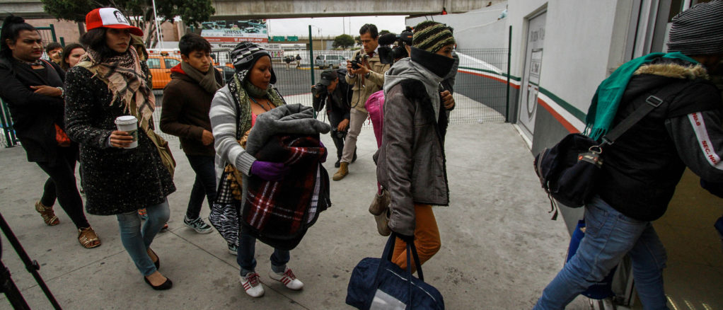 caravana inmigrantes centroamericanos