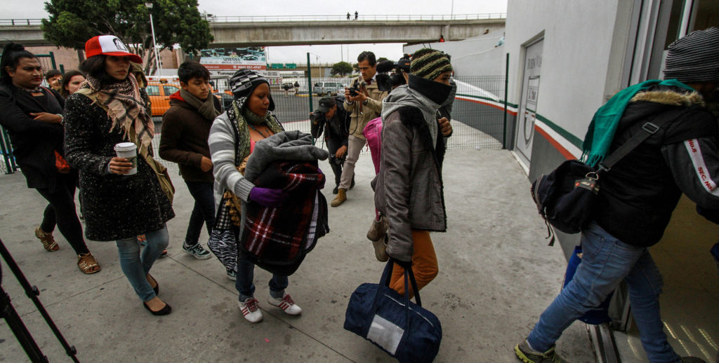 caravana inmigrantes centroamericanos