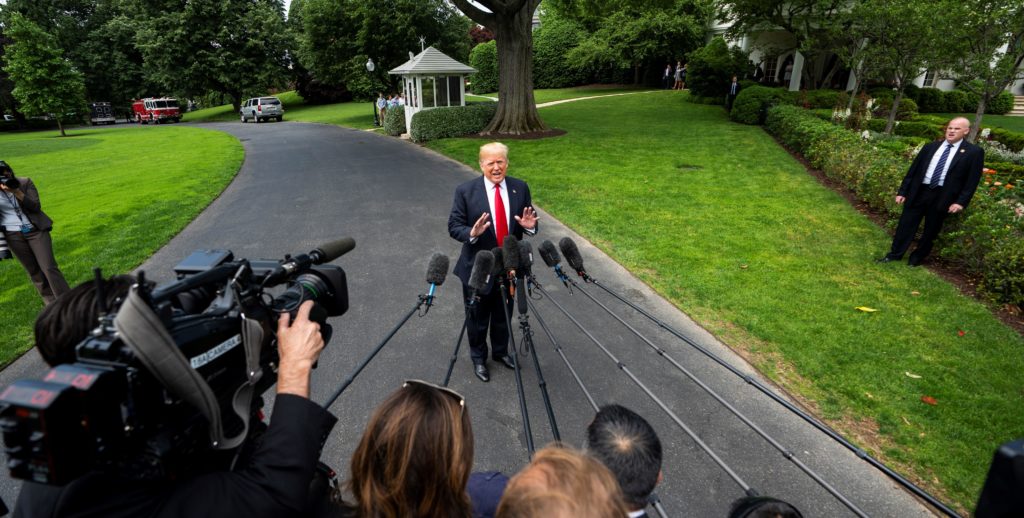 Trump abandona la Casa Blanca para ir a Nueva York