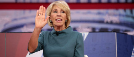 secretaria de Educación de Estados Unidos, Betsy DeVos