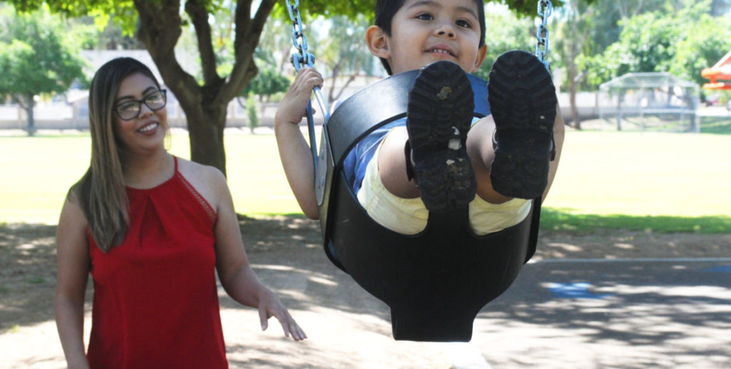 korina iribe y su hijo