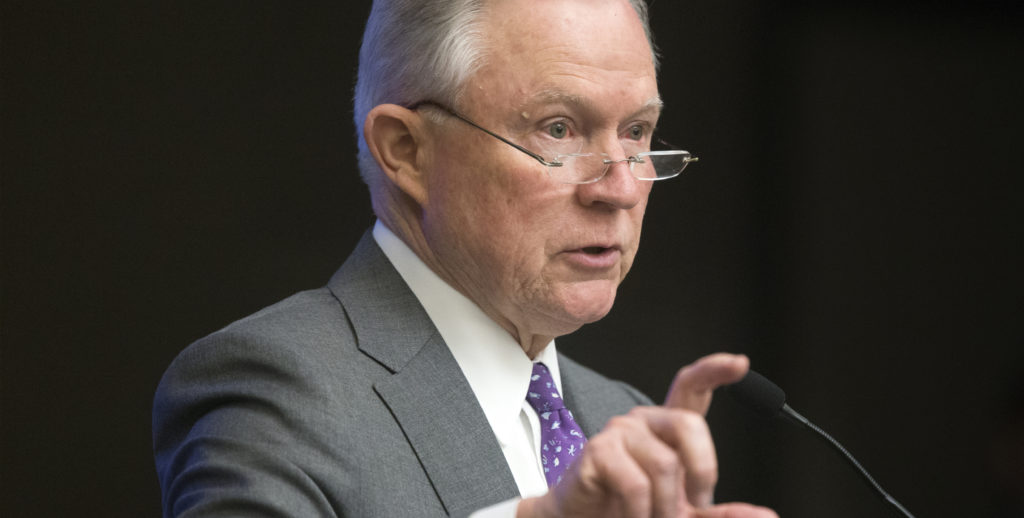 El Fiscal General de EE.UU. Jeff Sessions