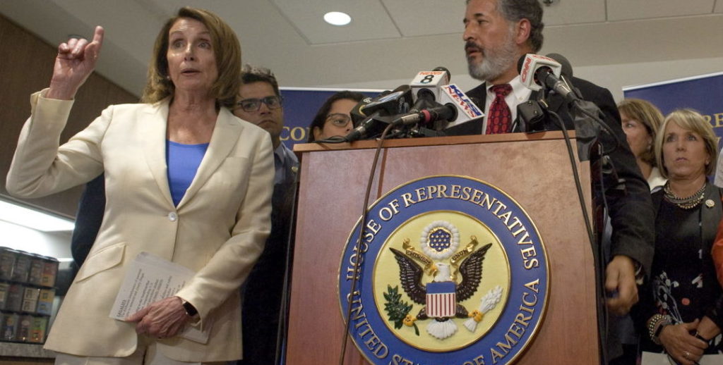 Congresistas democratas Nancy pelosi