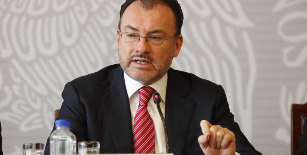 canciller mexicano Videgaray