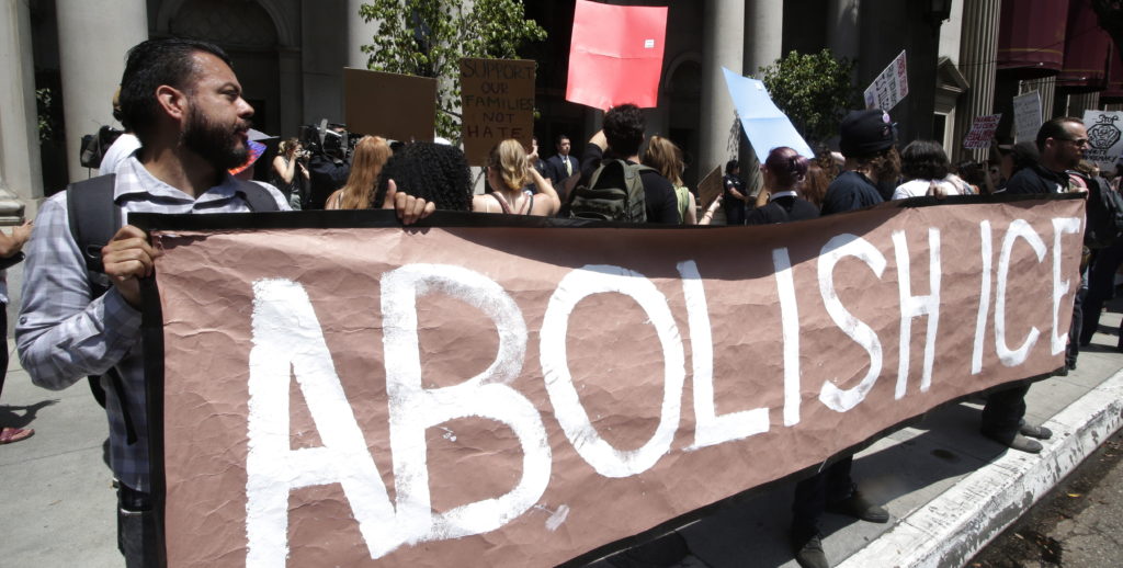 Manifestación contra el fiscal estadounidense y la política de inmigración del Gobierno Trump