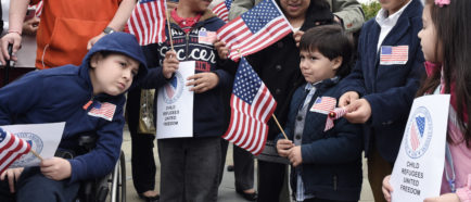 FAMILIAS CENTROAMERICANAS PIDEN ASILO Y FIN DE DEPORTACIONES ANTE EL CONGRESO