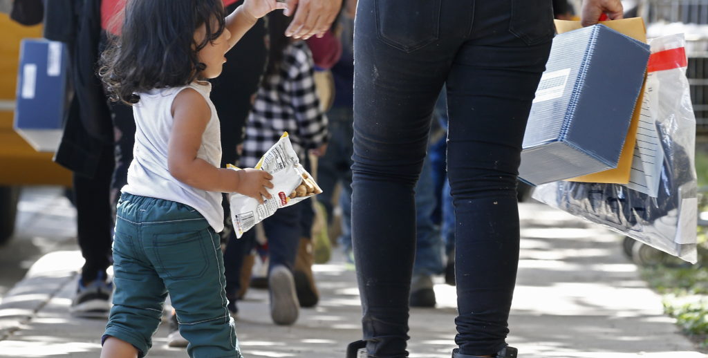 Inmigración a lo largo de la frontera de Texas, México