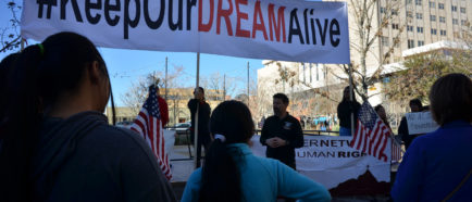 Protesta en Texas por desprotección legal de los “soñadores”