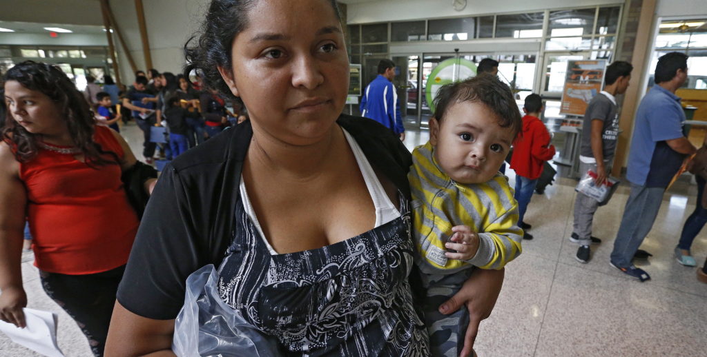 Inmigración a lo largo de la frontera de Texas, México