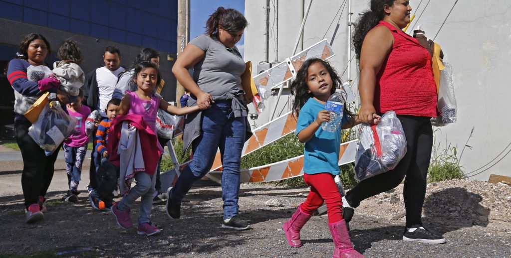 Inmigración a lo largo de la frontera de Texas