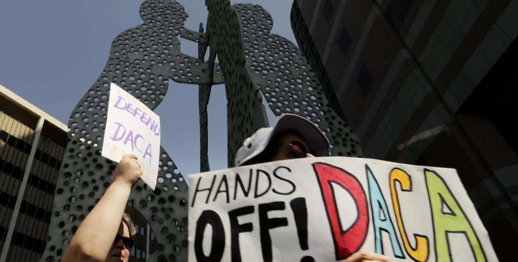 Rally in support of DACA