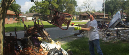 Los indocumentados de Houston comienzan a superar la desastre que dejó Harvey