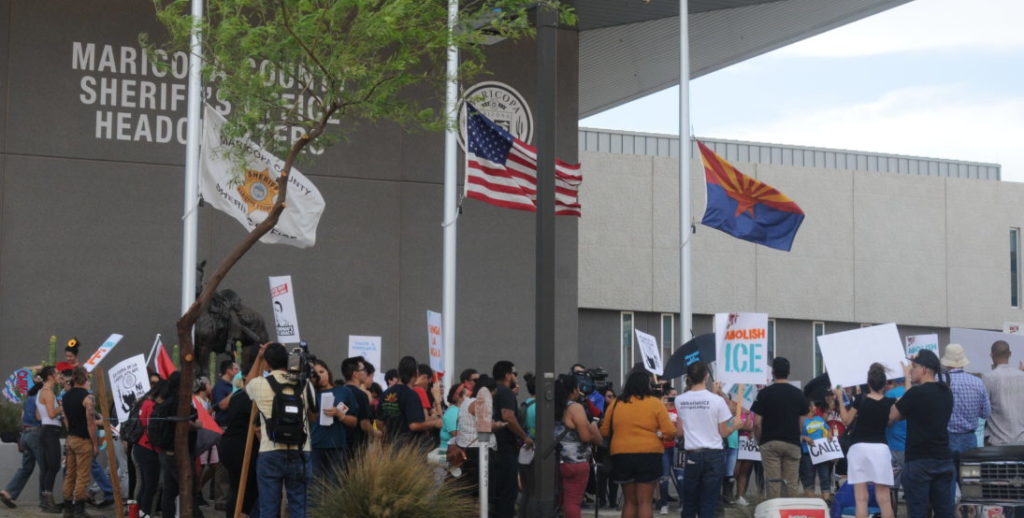 Campaña “Chinga La Migra” exige en Arizona la salida de ICE de las cárceles