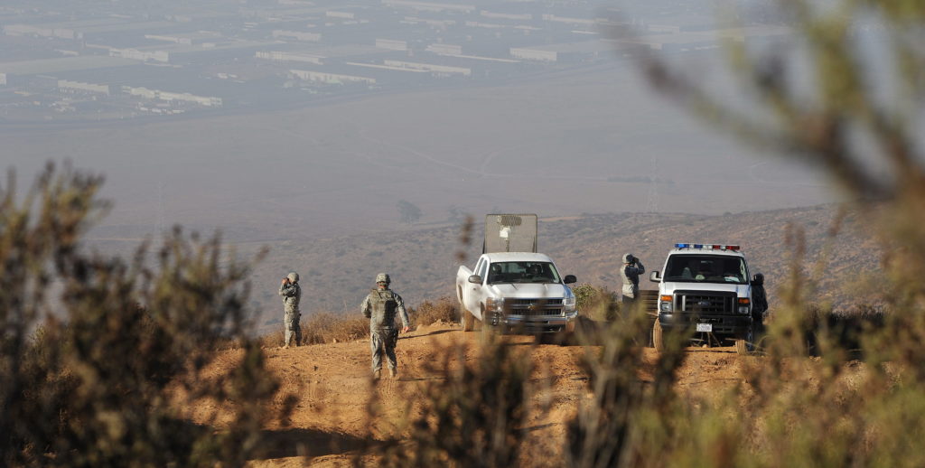 EEUU MANTIENE VIGILANCIA EN LA FRONTERA CON MÉXICO